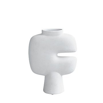 Ваза Tribal Vase, Medio - Bone White